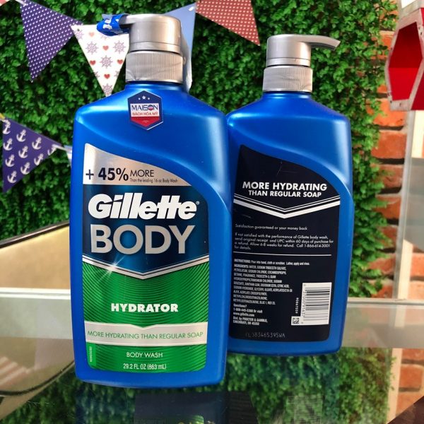 Gillette Body Hydrator Nam 1