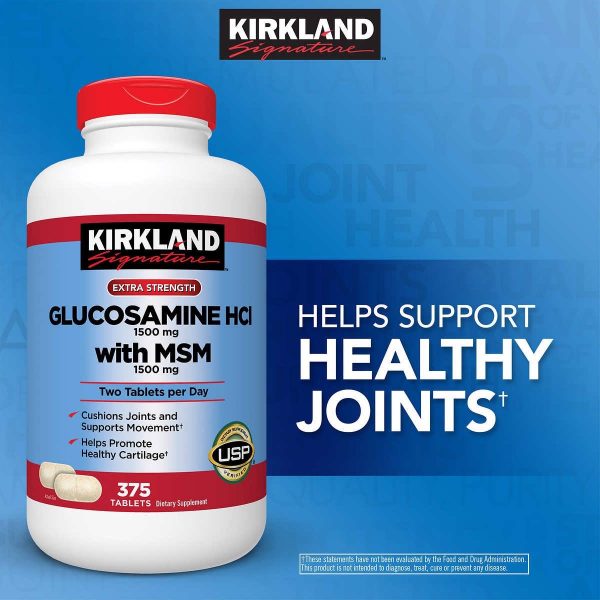 Kirkland Glucosamine with MSM.3
