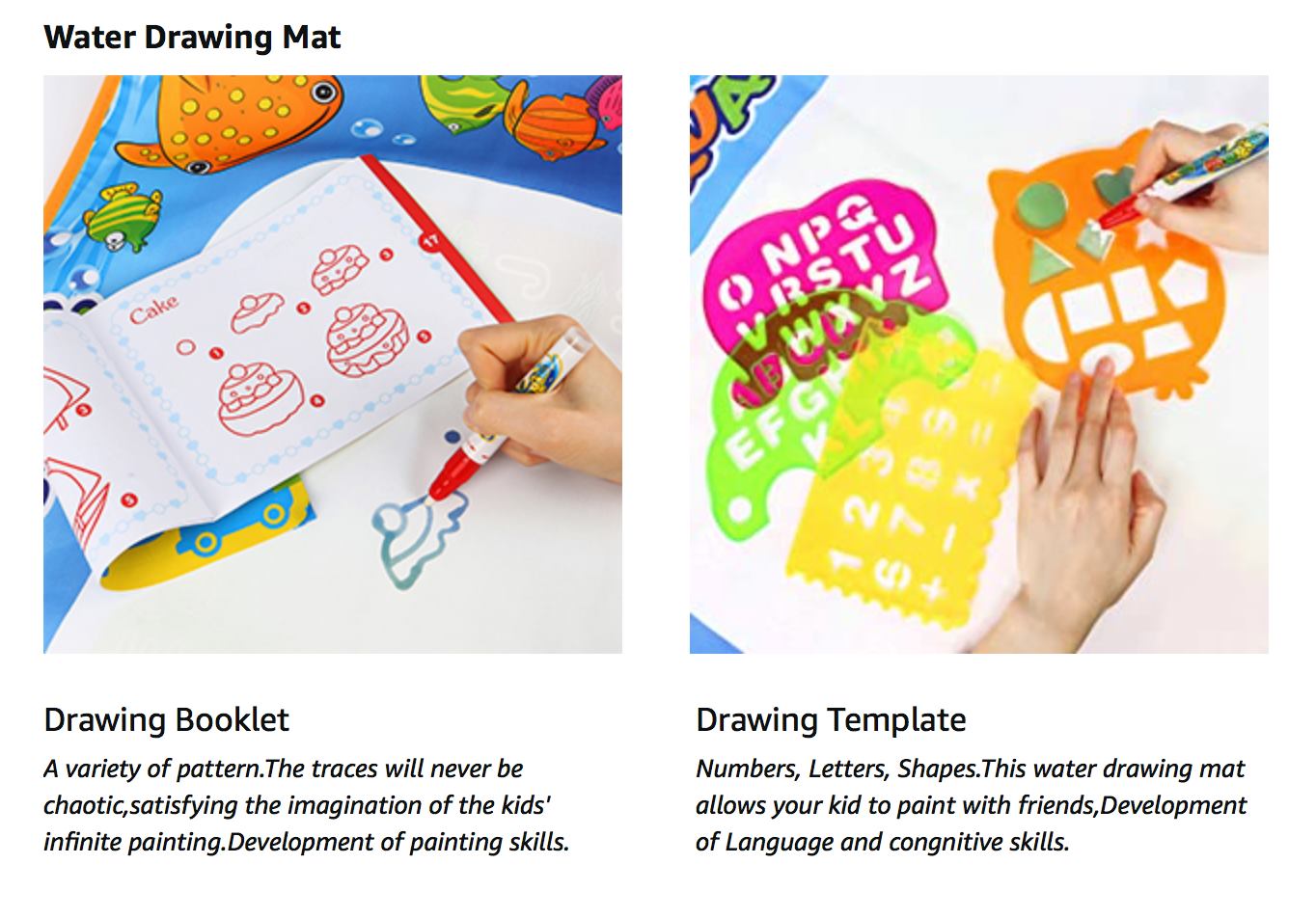 Thảm vẽ nước tàng hình Toyk Aqua Magic Mat MAISON STORE