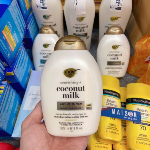 OGX Coconut Milk Shampoo.4.1