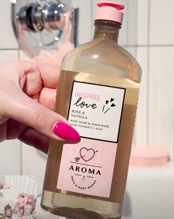 BBW Rose Body Wash.3